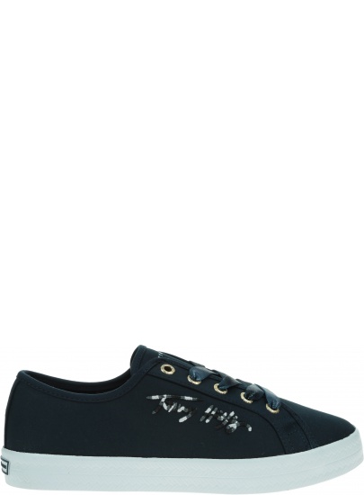Granatowe Trampki TOMMY HILFIGER Essential Gradient FW0FW05802 DW5