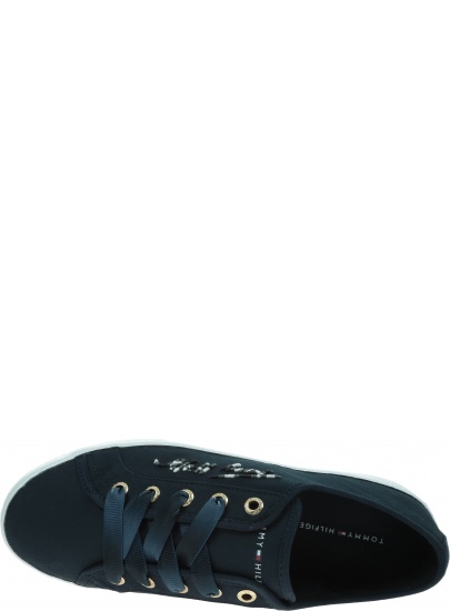 Granatowe Trampki TOMMY HILFIGER Essential Gradient FW0FW05802 DW5