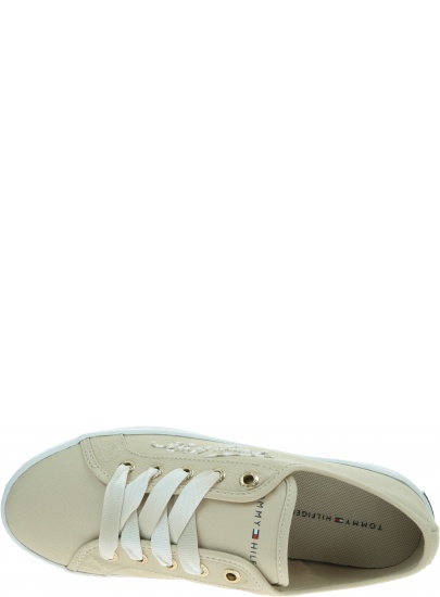 Beżowe Trampki TOMMY HILFIGER Essential Gradient FW0FW05802 ACI