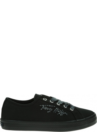 Czarne Trampki TOMMY HILFIGER Essential Gradient FW0FW05802 BDS