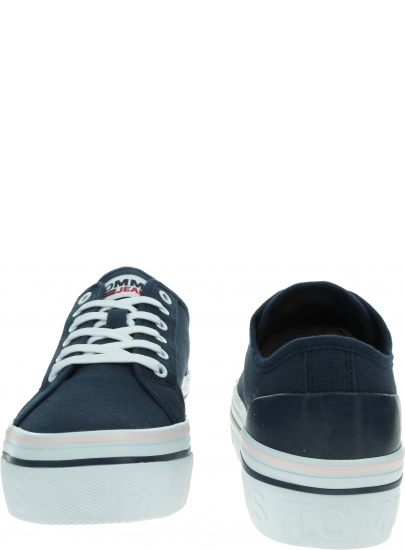 Granatowe Trampki TOMMY JEANS Flatform EN0EN01423 C87