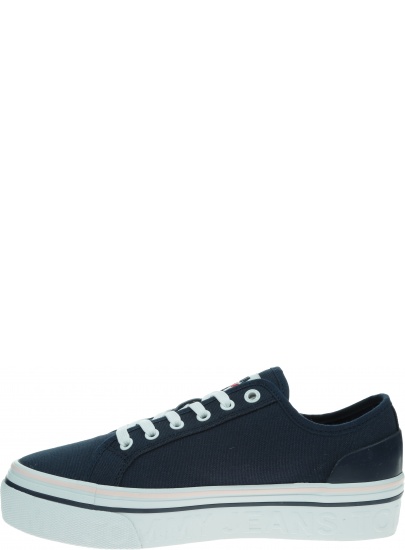 Granatowe Trampki TOMMY JEANS Flatform EN0EN01423 C87