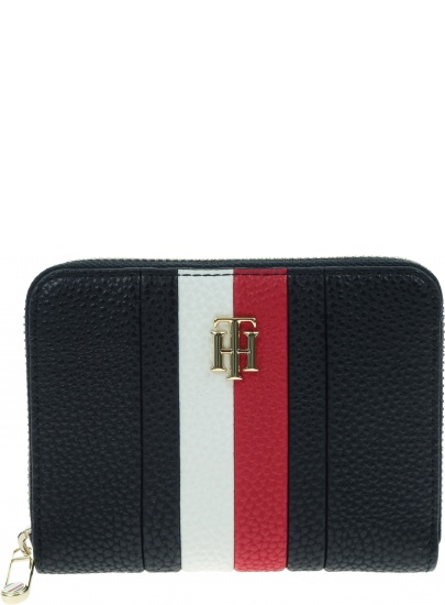 Portfel Damski TOMMY HILFIGER Th Essence Med Za Corp AW0AW10140 DW5