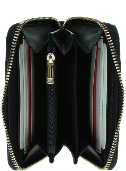 Portfel Damski TOMMY HILFIGER Th Essence Med Za Corp AW0AW10140 DW5