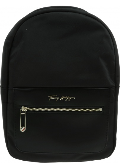 Czarny Plecak TOMMY HILFIGER Fresh AW0AW10120 BDS