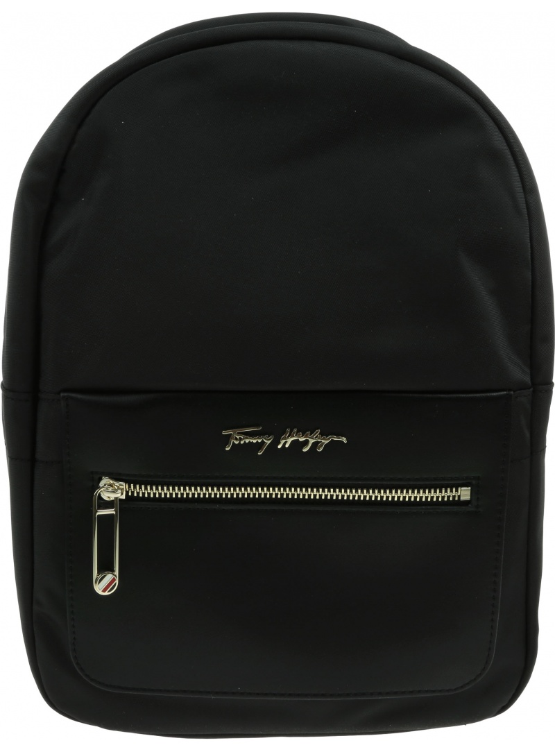 Czarny Plecak TOMMY HILFIGER Fresh AW0AW10120 BDS Czarny Plecak TOMMY HILFIGER Fresh AW0AW10120 BDS