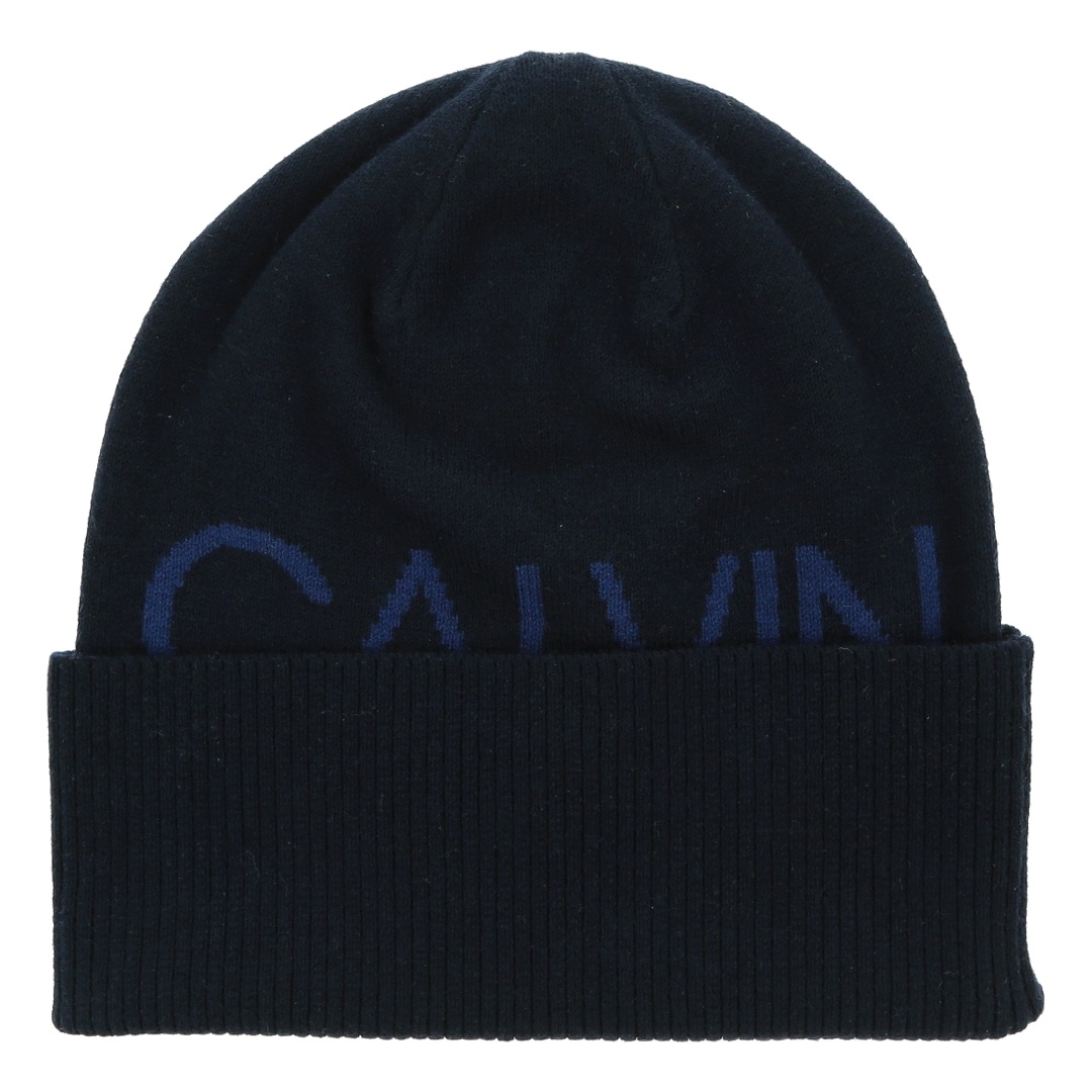 Granatowa Czapka CALVIN KLEIN Beanie K50K506226 CFE