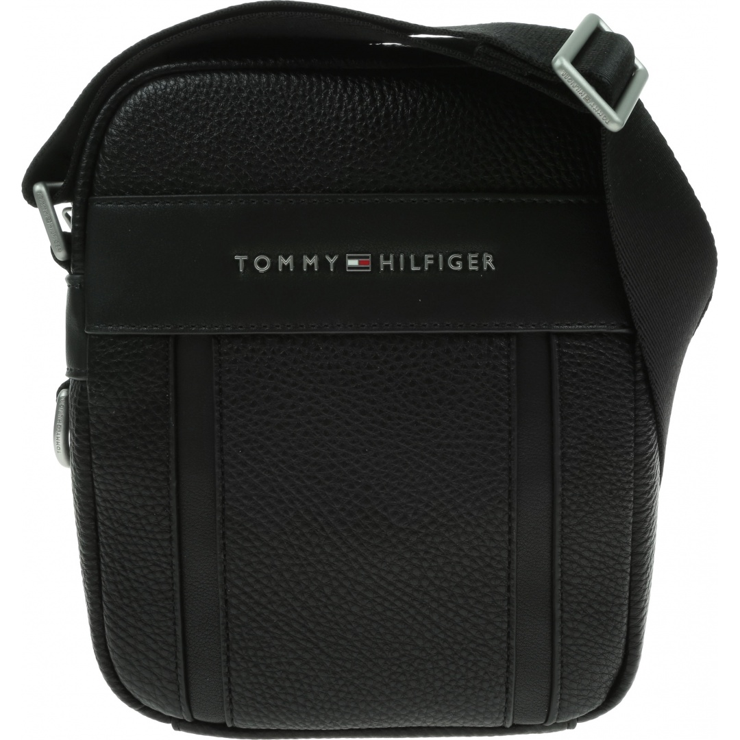 Czarna Listonoszka Męska TOMMY HILFIGER Mini Reporter AM0AM07561 BDS