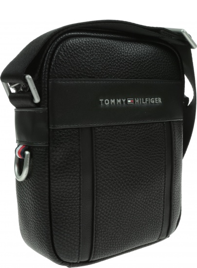 Czarna Listonoszka Męska TOMMY HILFIGER Mini Reporter AM0AM07561 BDS