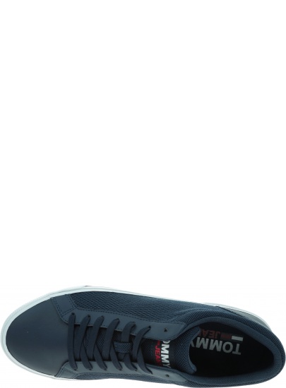 Granatowe Trampki Męskie TOMMY JEANS Vulcanized Sneaker EM0EM00721 DW5