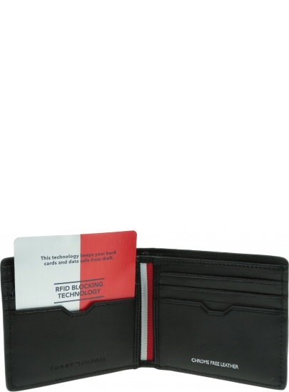 Portfel Męski TOMMY HILFIGER AM0AM07625 BDS