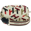 Torebka TOMMY HILFIGER Iconic Tommy Vamera Bag Embr. AW0AW10371 0GY