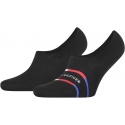 Skarpetki Męskie 100002213 002 TOMMY HILFIGER Men Footie (2-pak)