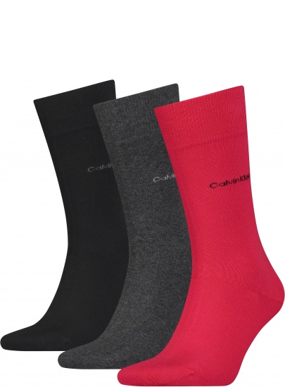 Skarpetki Męskie 701218710 007 CALVIN KLEIN Men Sock (3-pak)