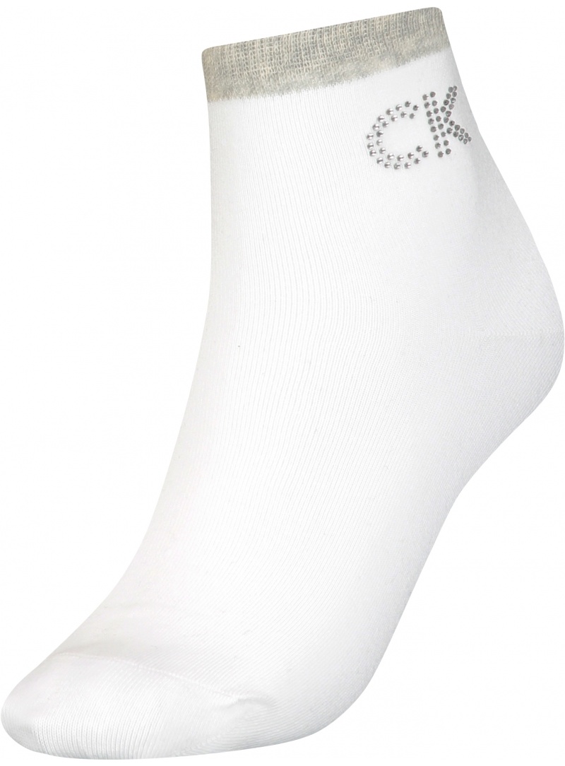 Skarpetki Damskie 701218782 002 CALVIN KLEIN Women Short Sock 1P