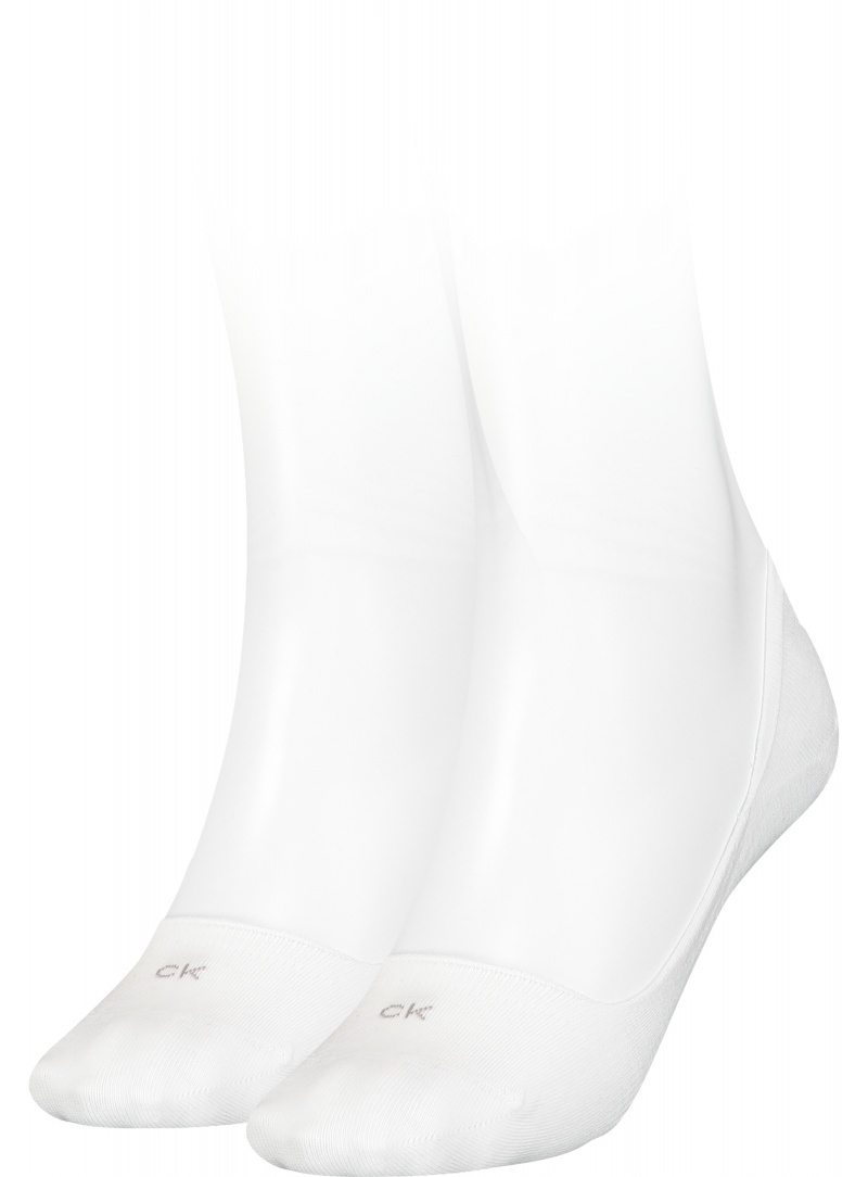 Skarpetki Damskie 701218767 002 CALVIN KLEIN Women Footie Low Cut (2-pak)