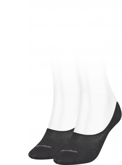 Socks Ck Women Footie High Cut 2P 701218787 001 | EN
