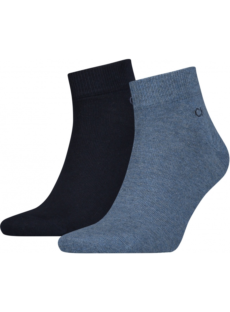 Socks Ck Men Quarter 2P 701218706 004 | EN