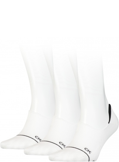 Socks Ck Women Footie High Cut 3P 701218764 002 | EN