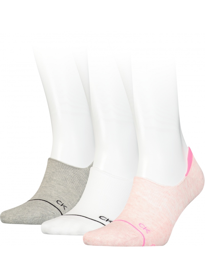 Socks Ck Women Footie High Cut 3P 701218764 003 | EN