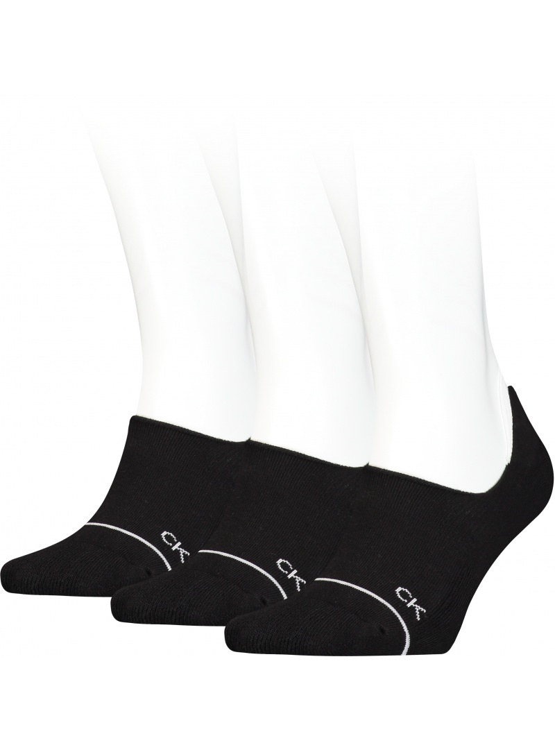 Socks Ck Women Footie High Cut 3P  701218764 001