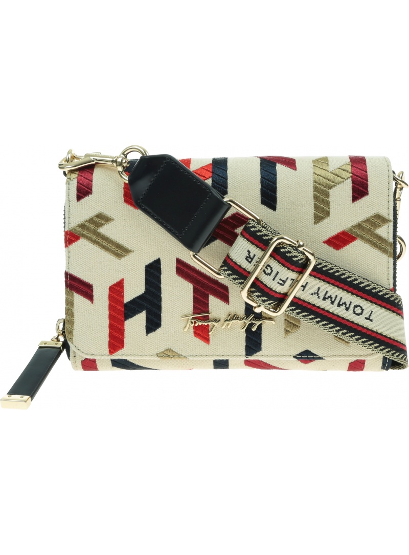 Torebka Listonoszka TOMMY HILFIGER Iconic Tommy AW0AW10116 0GY
