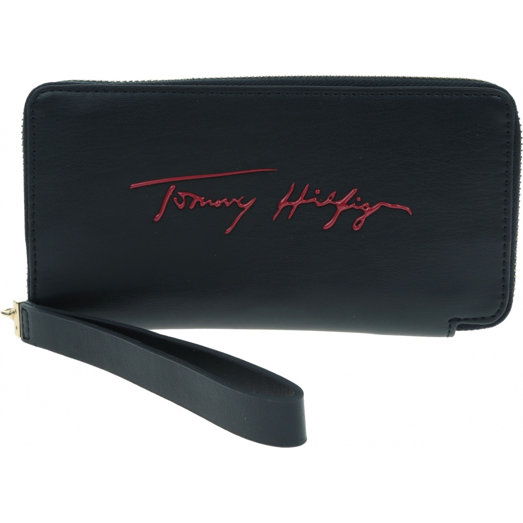 Duży Portfel Damski TOMMY HILFIGER Iconic Tommy Large AW0AW10556 DW5