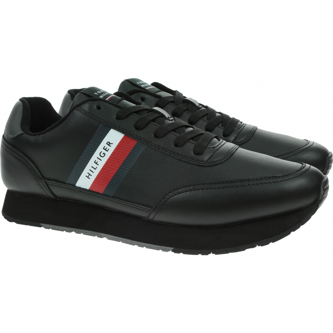 Sneakersy Męskie TOMMY HILFIGER Essential Runner FM0FM03814 BDS