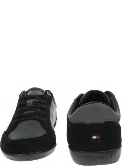 Półbuty Męskie TOMMY HILFIGER Corporate Material Mix Leather FM0FM03741 BDS