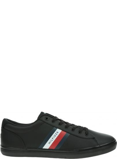 Sneakersy Męskie TOMMY HILFIGER Essentail Leather Vulc Stripes FM0FM03722