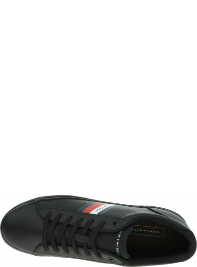 Sneakersy Męskie TOMMY HILFIGER Essentail Leather Vulc Stripes FM0FM03722