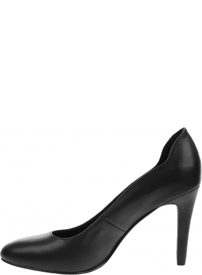 Czarne Czółenka TOMMY HILFIGER Th Essential Leather Pump FW0FW05951 BDS