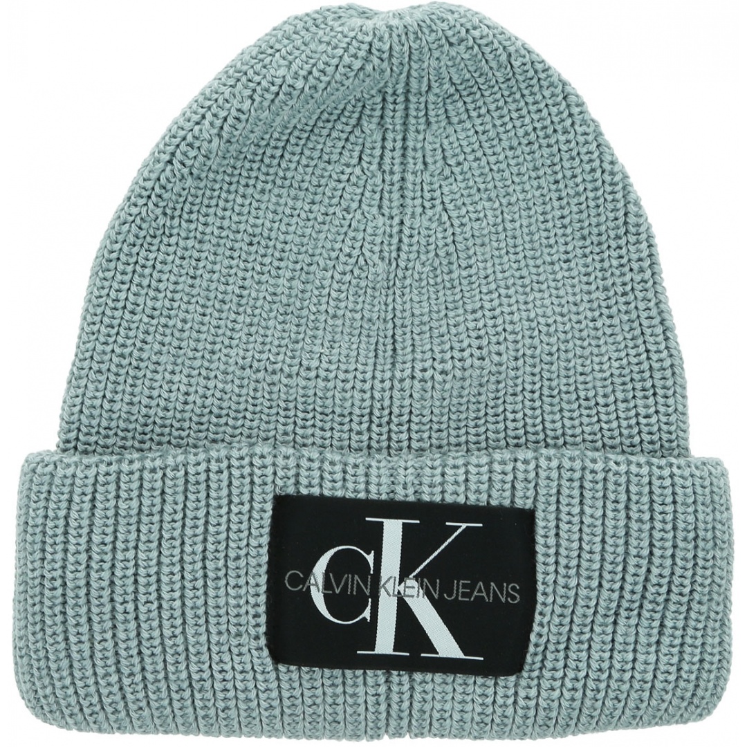 Szara Czapka Zimowa CALVIN KLEIN JEANS Beanie K50K506242 PS8
