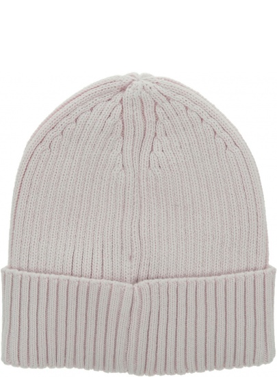 Różowa Czapka Zimowa TOMMY HILFIGER Beanie Essential AW0AW10705 TJP