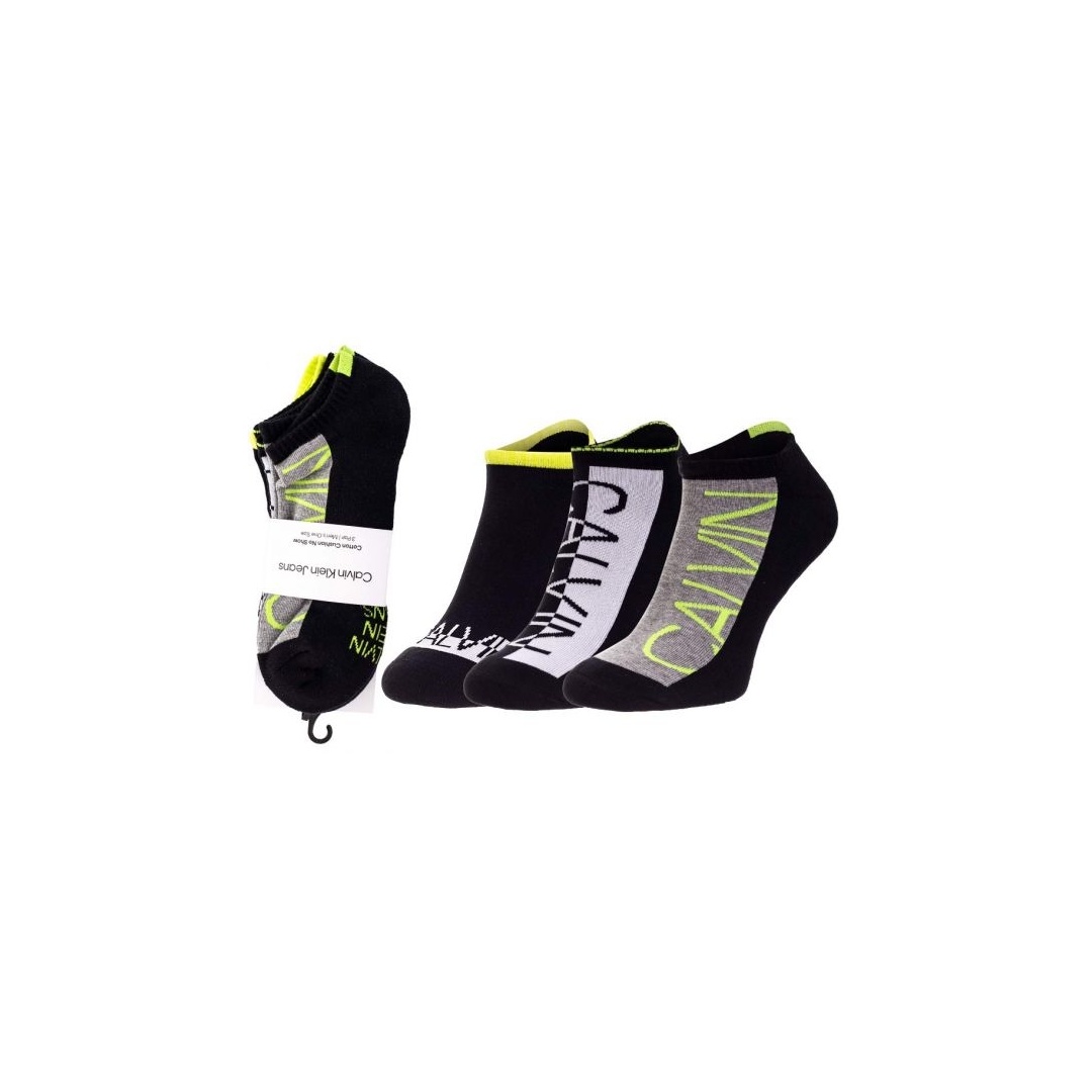 Skarpetki Męskie 100003001 001 CALVIN KLEIN Mens (3-pak)