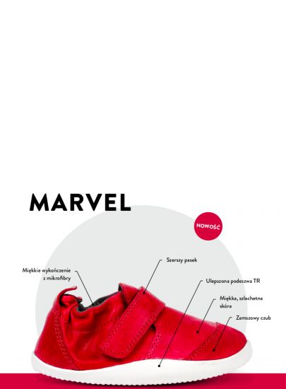Ultralekkie Buty BOBUX Xplorer Marvel Navy 501214C
