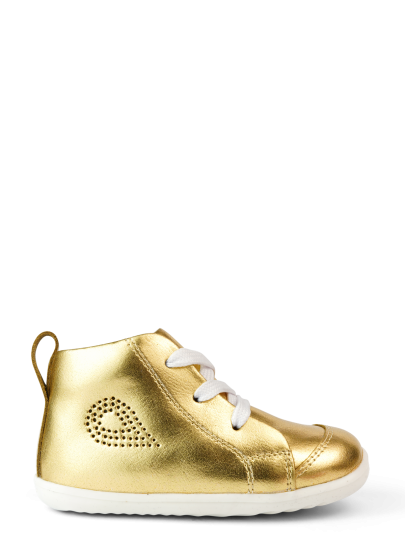 Złote Błyszczące Buty BOBUX Alley-Oop Gold Metallic 731504