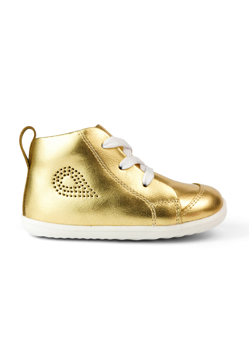 Złote Błyszczące Buty BOBUX Alley-Oop Gold Metallic 731504 Złote Błyszczące Buty BOBUX Alley-Oop Gold Metallic 731504