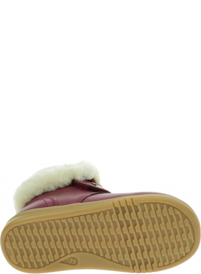 Malinowe Kozaki BOBUX Desert Arctic Boysenberry 636007 (Wodoodporny, Wełna