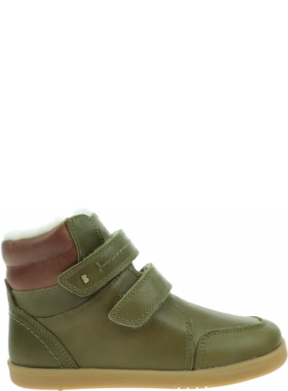 Oliwkowe Kozaki BOBUX Timber Arctic Olive 836007B (Wodoodporny, Wełna