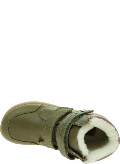 Oliwkowe Kozaki BOBUX Timber Arctic Olive 836007B (Wodoodporny, Wełna