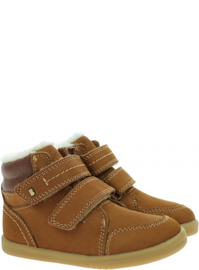 Brązowe Kozaki BOBUX Timber Arctic Mustard 836002b (Wodoodporny, Wełna