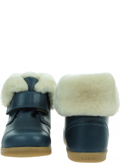 Granatowe Kozaki BOBUX Desert Arctic Midnight 836109 (Wodoodporny, Wełna