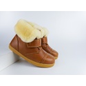 Brązowe Kozaki BOBUX Desert Arctic Caramel 836103b (Wodoodporny, Wełna