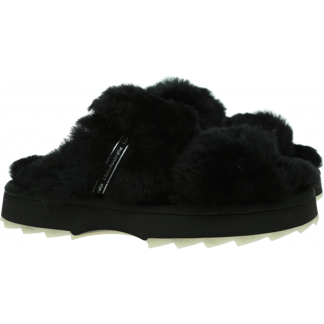 Kapcie EMU AUSTRALIA Wobbegong Black W12316 Blak