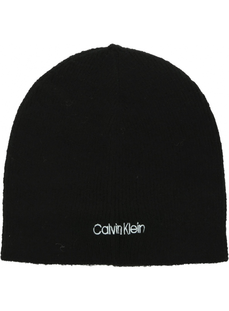 Czapka Zimowa CALVIN KLEIN Beanie Basic Wool K50K507444 BAX