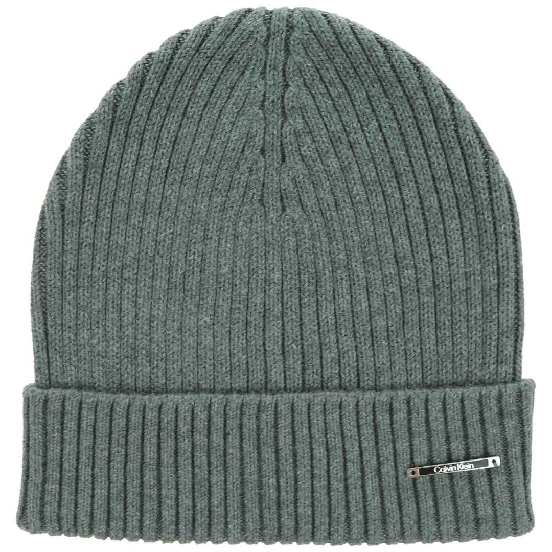 Czapka Zimowa CALVIN KLEIN Basic Rib Beanie K50K507496 PC9