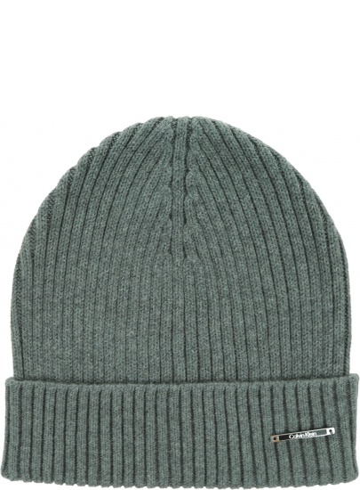 Czapka Zimowa CALVIN KLEIN Basic Rib Beanie K50K507496 PC9