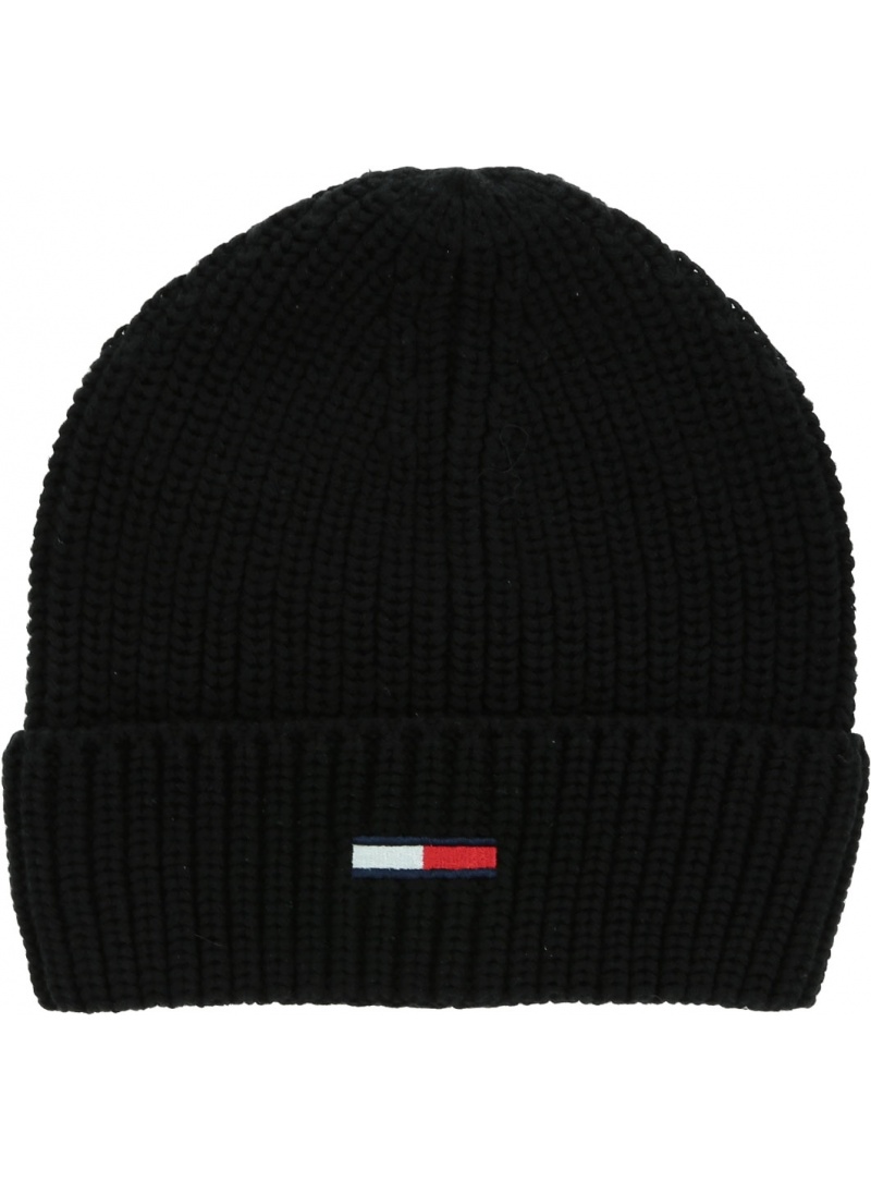 Czapka Zimowa TOMMY JEANS Tjm Basic Rib Beanie AM0AM07938 BDS Czapka Zimowa TOMMY JEANS Tjm Basic Rib Beanie AM0AM07938 BDS