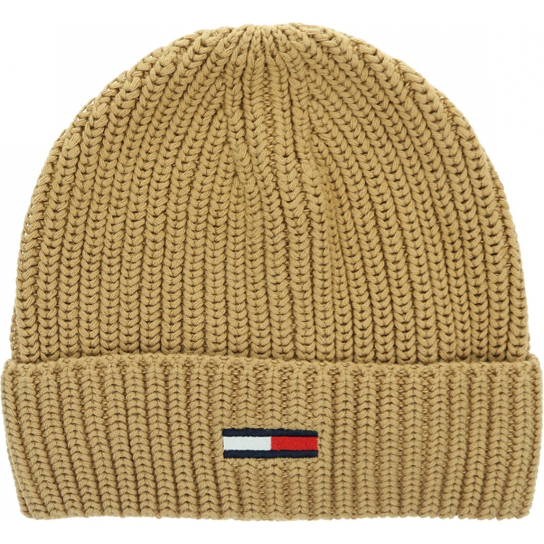 Czapka Zimowa TOMMY JEANS Tjm Basic Rib Beanie AM0AM07938 RBL